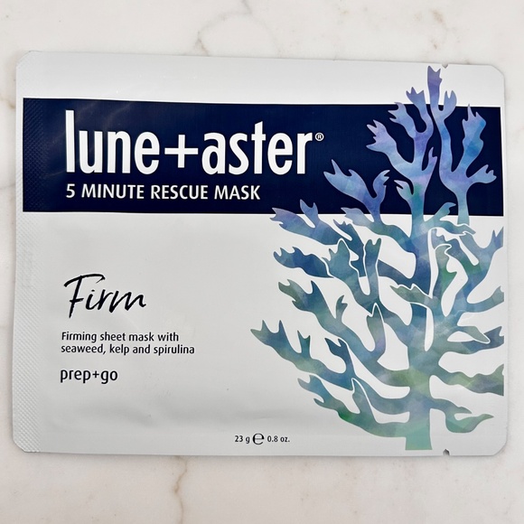 Lune+Aster - Set of 3 - 5 Minute Rescue Mask - Firming Sheet Mask - Sealed - Picture 2 of 3